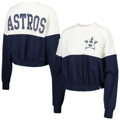 Houston Astros '47 Women's Take Two Bonita Pullover Sweatshirt | MLB For sale