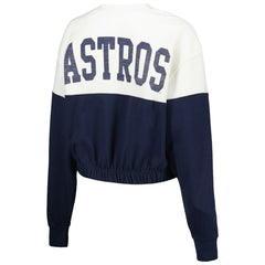 Houston Astros '47 Women's Take Two Bonita Pullover Sweatshirt | MLB For sale