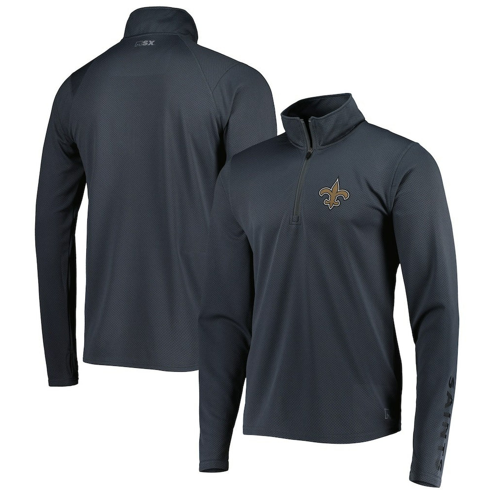 New Orleans Saints MSX by Michael Strahan Half-Zip Pullover