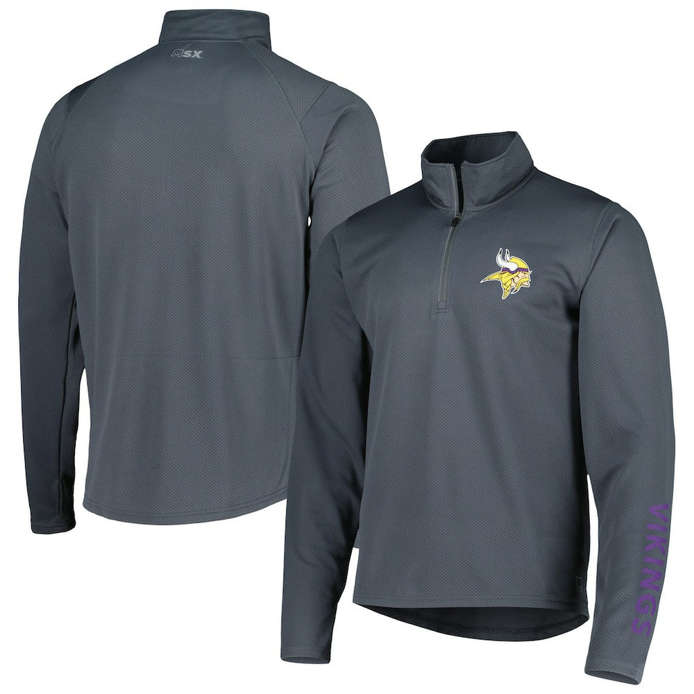 Minnesota Vikings MSX by Michael Strahan Half-Zip Pullover