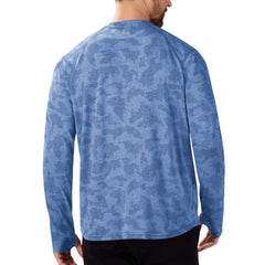 New York Giants MSX by Michael Strahan Performance Camo Long Sleeve T-Shirt