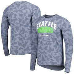 Seattle Seahawks MSX by Michael Strahan Performance Camo Long Sleeve T-Shirt