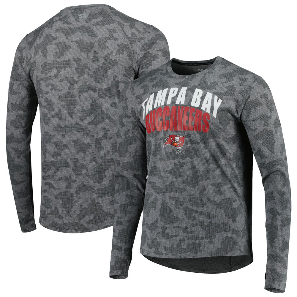 Tampa Bay Buccaneers MSX by Michael Strahan Performance Camo Long Sleeve T-Shirt