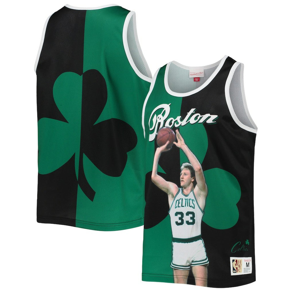 Larry Bird Boston Celtics Sublimated Player Tank Top On Sale
