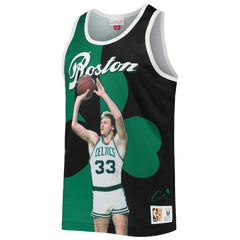 Larry Bird Boston Celtics Sublimated Player Tank Top On Sale