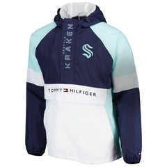 Seattle Kraken Tommy Hilfiger Raglan Half-Zip Jacket Outlet