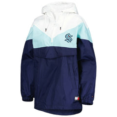 Seattle Kraken Tommy Hilfiger Women's Staci Half-Zip Windbreaker Jacket Discount