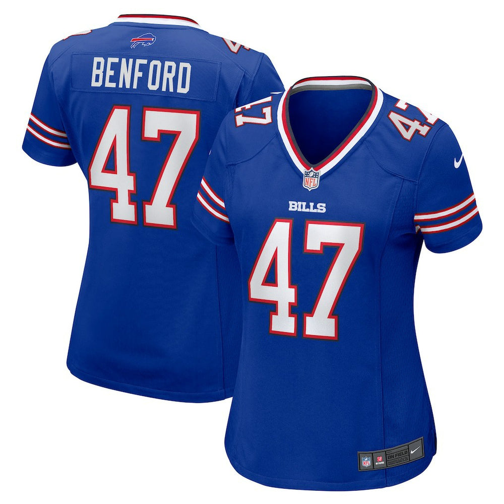 Buffalo Bills Nike Christian Benford Women's Game Jersey