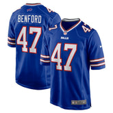Buffalo Bills Nike Christian Benford Game Jersey