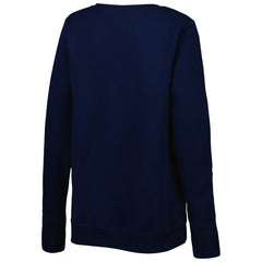 Tennessee Titans Cuce Women's Deep V-Neck Pullover Sweatshirt