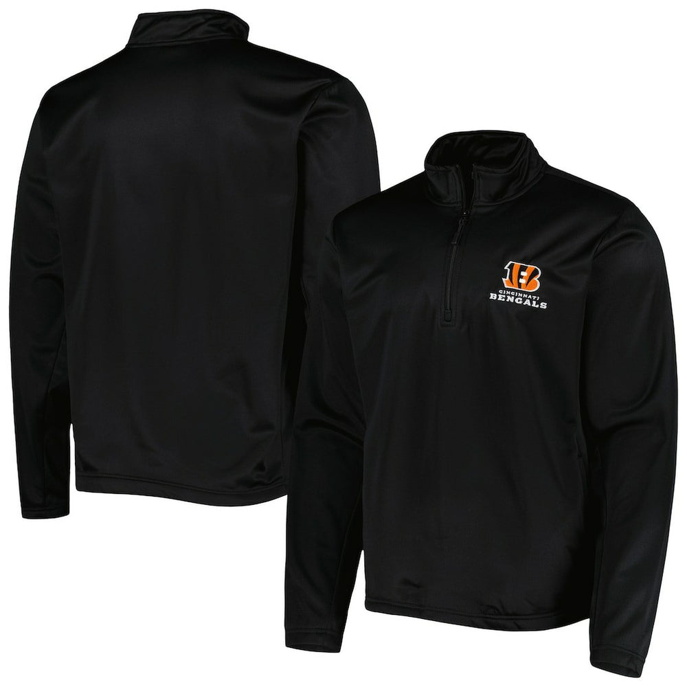 Cincinnati Bengals Dunbrooke All-Star Tech Quarter-Zip Top