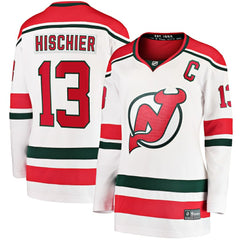 Nico Hischier New Jersey Devils Fanatics Women's Alternate Breakaway Jersey Sale