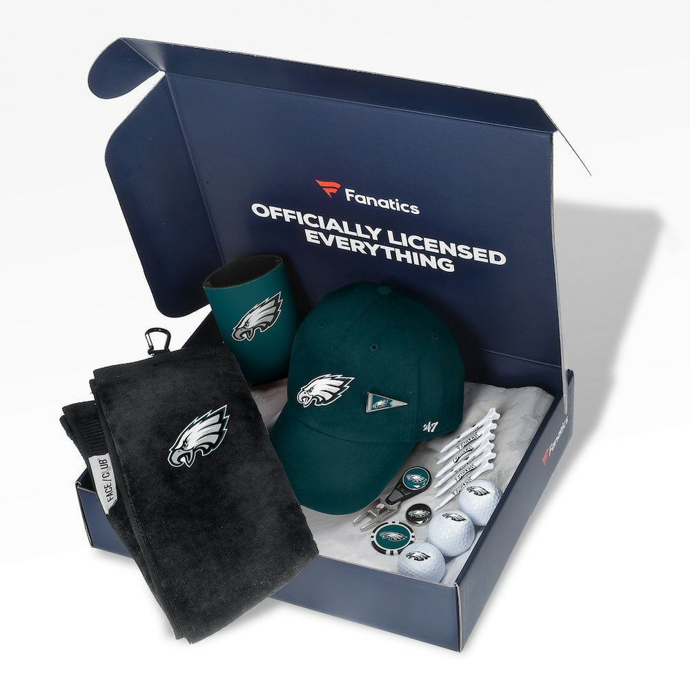 Philadelphia Eagles Fanatics Pack Golf-Themed Gift Box