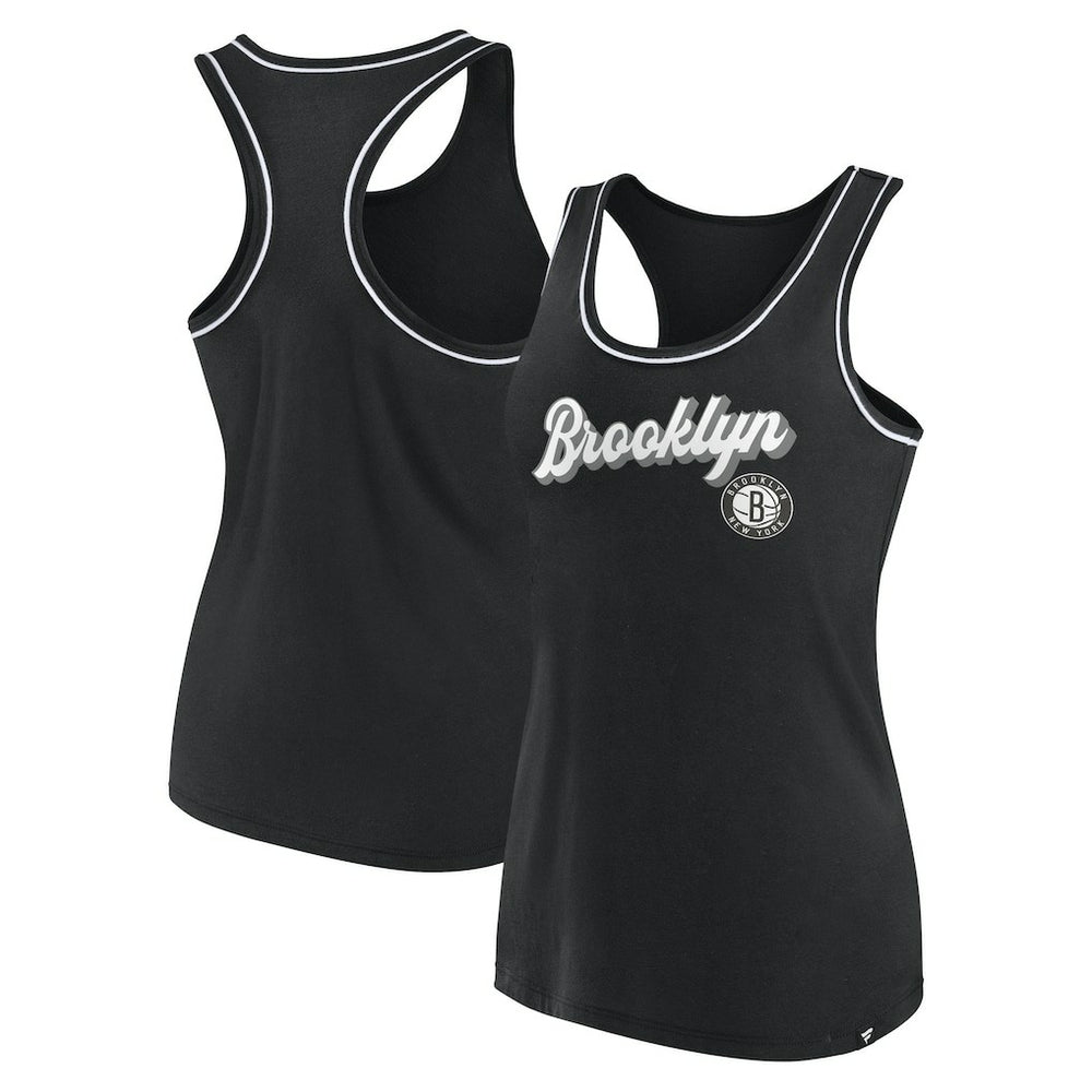 Brooklyn Nets Women's Wordmark Logo Racerback Tank Top Online