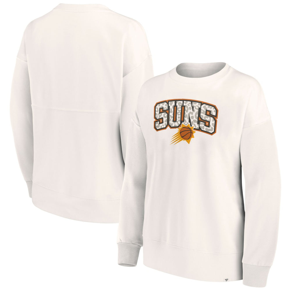 Phoenix Suns Women's Tonal Leopard Pullover Sweatshirt Discount