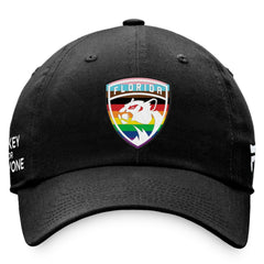 Florida Panthers Fanatics Team Logo Pride Adjustable Hat Discount