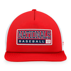 Washington Nationals Majestic Foam Trucker Snapback Hat | MLB New