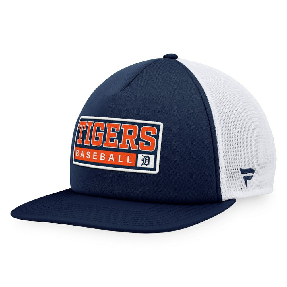 Detroit Tigers Majestic Foam Trucker Snapback Hat | MLB New