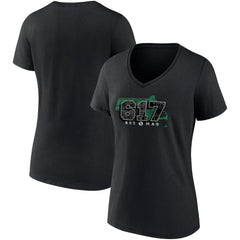 Boston Celtics Women's Hometown Collection 617 V-Neck T-Shirt Discount
