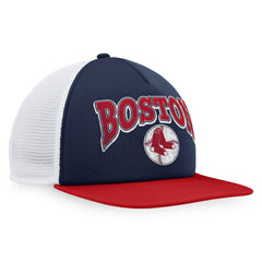 Boston Red Sox Fanatics Heritage Foam Front Trucker Snapback Hat | MLB Discount