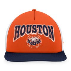 Houston Astros Fanatics Heritage Foam Front Trucker Snapback Hat | MLB Sale