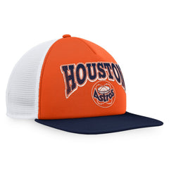 Houston Astros Fanatics Heritage Foam Front Trucker Snapback Hat | MLB Sale