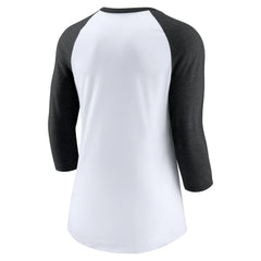 Chicago White Sox Nike Women's Next Up Tri-Blend Raglan 3/4-Sleeve T-Shirt | MLB Near me