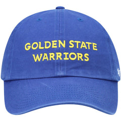 Golden State Warriors '47 Clean Up Wordmark Adjustable Hat sale For Sale