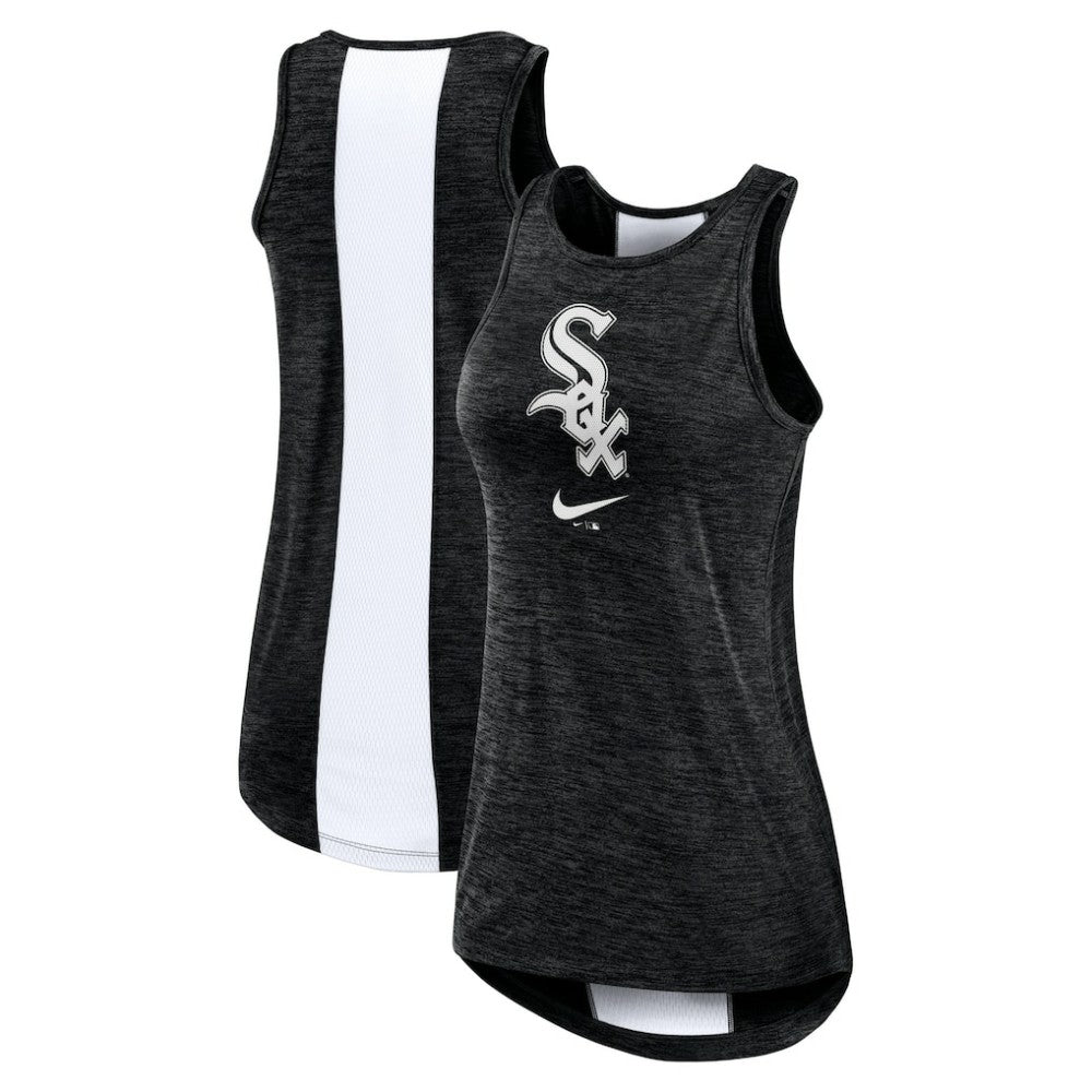 Chicago White Sox Nike Women's Dri-FIT Performance Right Mix High Neck Tank Top | MLB Sale