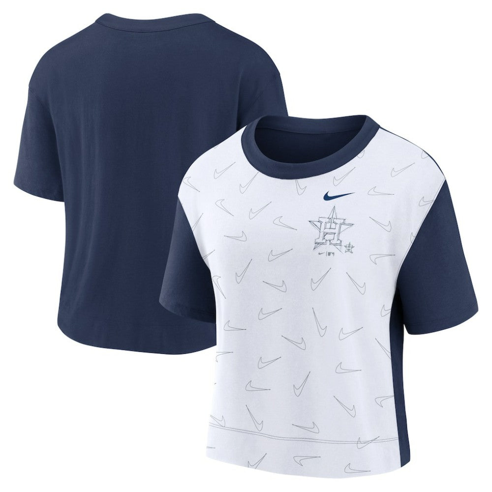 Houston Astros Nike Women's Line Up High Hip Fashion T-Shirt | MLB Discount