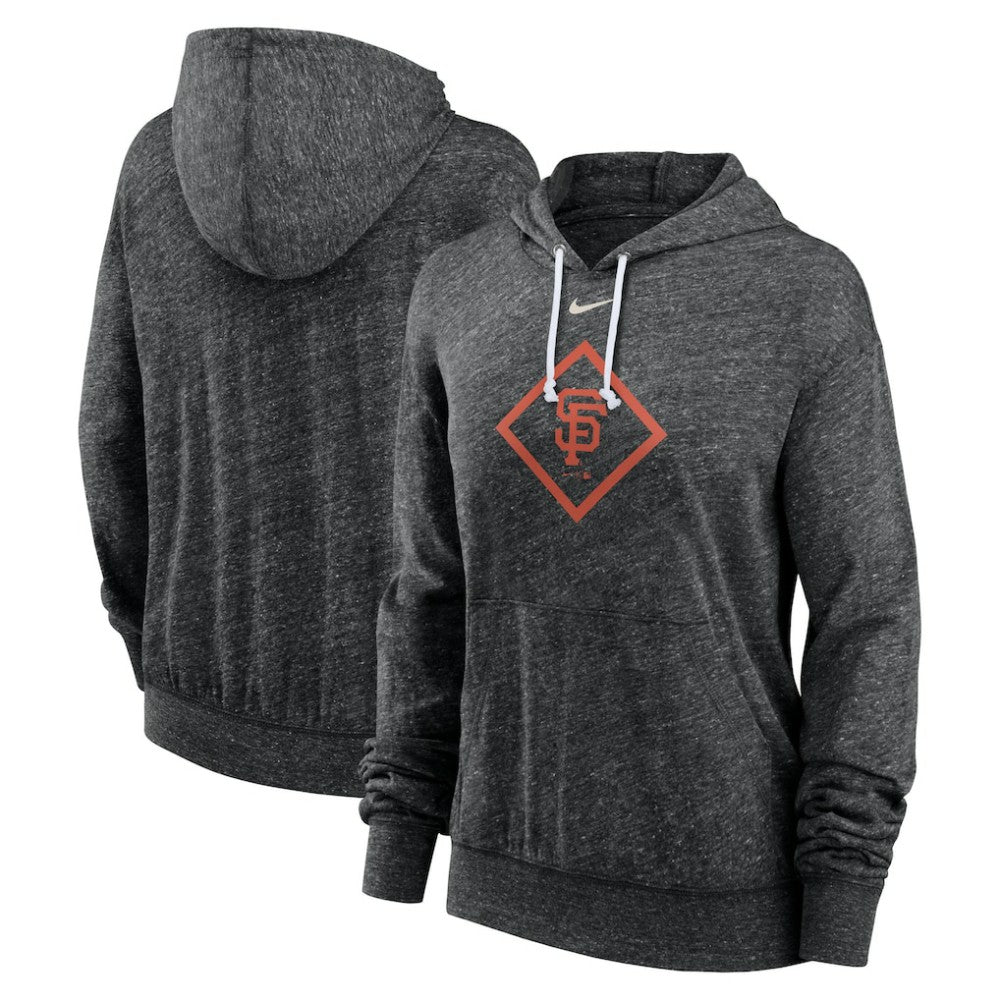 San Francisco Giants Nike Women's Diamond Icon Gym Vintage Lightweight Hooded Top | MLB US