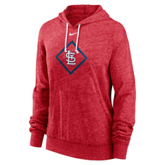 St. Louis Cardinals Nike Women's Diamond Icon Gym Vintage Lightweight Hooded Top | MLB US