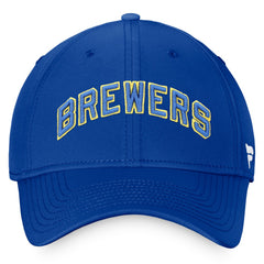 Milwaukee Brewers Fanatics Cooperstown Core Flex Hat | MLB Online