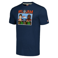 Denver Broncos John Elway & Terrell Davis Homage Unisex NFL Jam Retired Tri-Blend T-Shirt