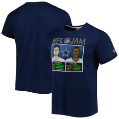 Dallas Cowboys Troy Aikman & Michael Irvin Homage Unisex NFL Jam Retired Tri-Blend T-Shirt