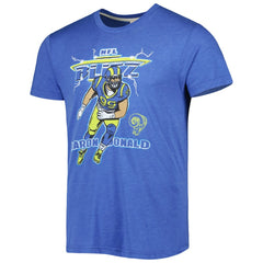 Los Angeles Rams Aaron Donald Homage Unisex NFL Blitz Player Tri-Blend T-Shirt