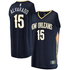 Jose Alvarado New Orleans Pelicans Fast Break Replica Jersey On Sale