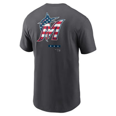 Miami Marlins Nike Americana T-Shirt | MLB Discount