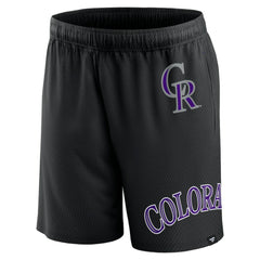 Colorado Rockies Fanatics Clincher Mesh Shorts | MLB US
