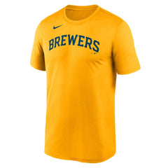 Milwaukee Brewers Nike New Legend Wordmark Dri-FIT T-Shirt | MLB For sale