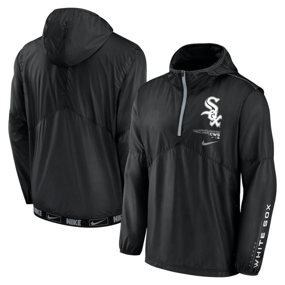 Chicago White Sox Nike Authentic Night Game Performance Half-Zip Windbreaker | MLB Sale
