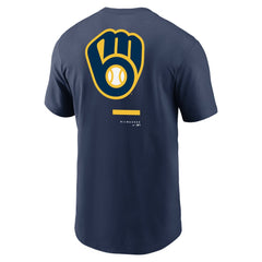 Milwaukee Brewers Nike Over the Shoulder T-Shirt | MLB US