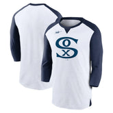 Chicago White Sox Nike Rewind 3/4-Sleeve T-Shirt | MLB Outlet