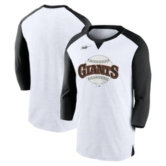 San Francisco Giants Nike Rewind 3/4-Sleeve T-Shirt | MLB Shop
