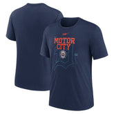 Detroit Tigers Nike Rewind Retro Tri-Blend T-Shirt | MLB Discount
