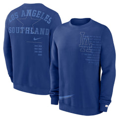 Los Angeles Dodgers Nike Statement Ball Game Fleece Pullover Sweatshirt | MLB Near me