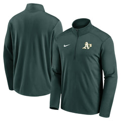 Athletics Nike Agility Pacer Performance Half-Zip Top | MLB On Sale