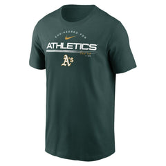 Athletics Nike Team Engineered Performance T-Shirt | MLB Shop