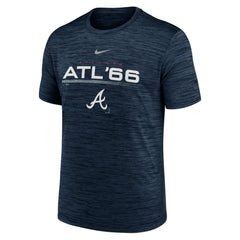 Atlanta Braves Nike Wordmark Velocity Performance T-Shirt | MLB Shop