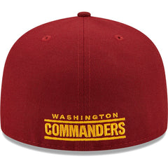Washington Commanders New Era Flawless 59FIFTY Fitted Hat